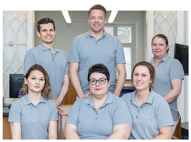 Team der Orthopädie im Palais